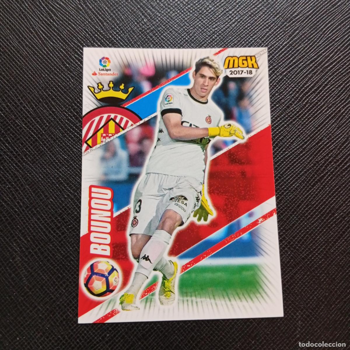 Fu&szlig;ball-Sticker: 273 BOUNOU GIRONA PANINI MEGACRACKS 2017 2018 CROMO FUTBOL 17 18 - A210 PG91