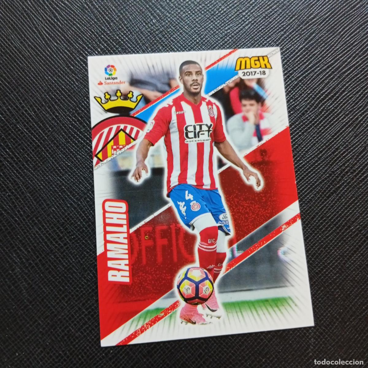 Fu&szlig;ball-Sticker: 275 RAMALHO GIRONA PANINI MEGACRACKS 2017 2018 CROMO FUTBOL 17 18 - A210 PG91