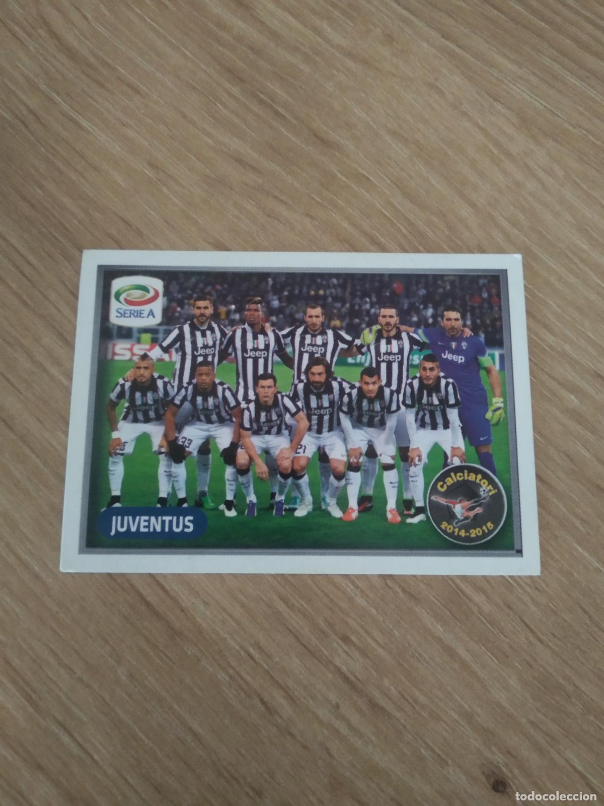 Fu&szlig;ball-Sticker: V7 EQUIPO PLANTILLA JUVENTUS TURIN CROMO FUTBOL PANINI LIGA ITALIA 14-15 CALCIATORI 2014-2015