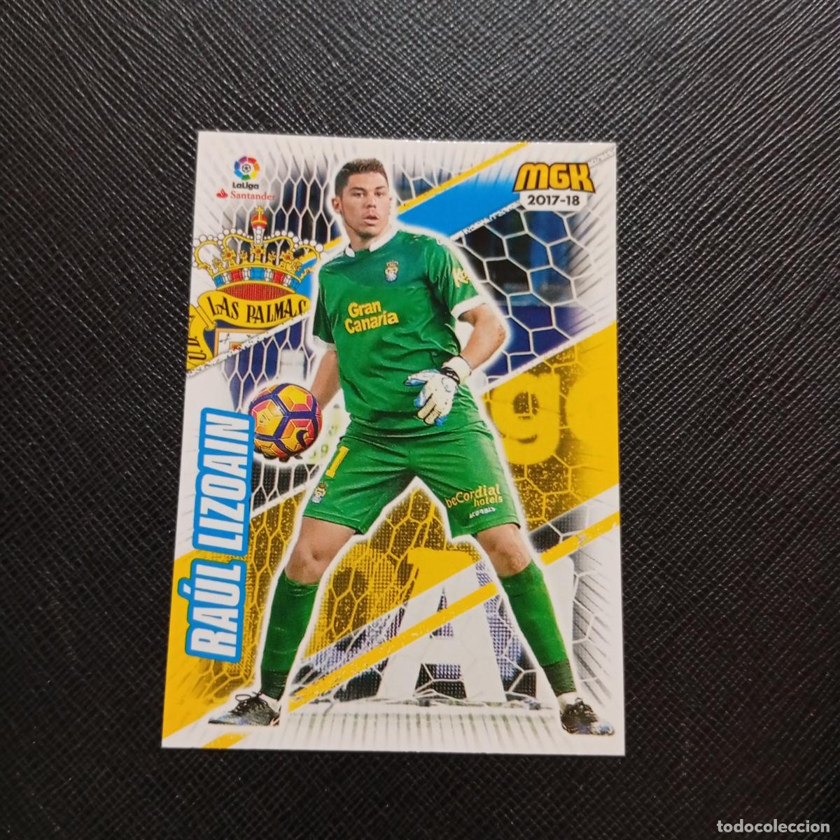Cromos de f&uacute;tbol: 300 RAUL LIZOAIN LAS PALMAS PANINI MEGACRACKS 2017 2018 CROMO FUTBOL 17 18 - A210 PG100