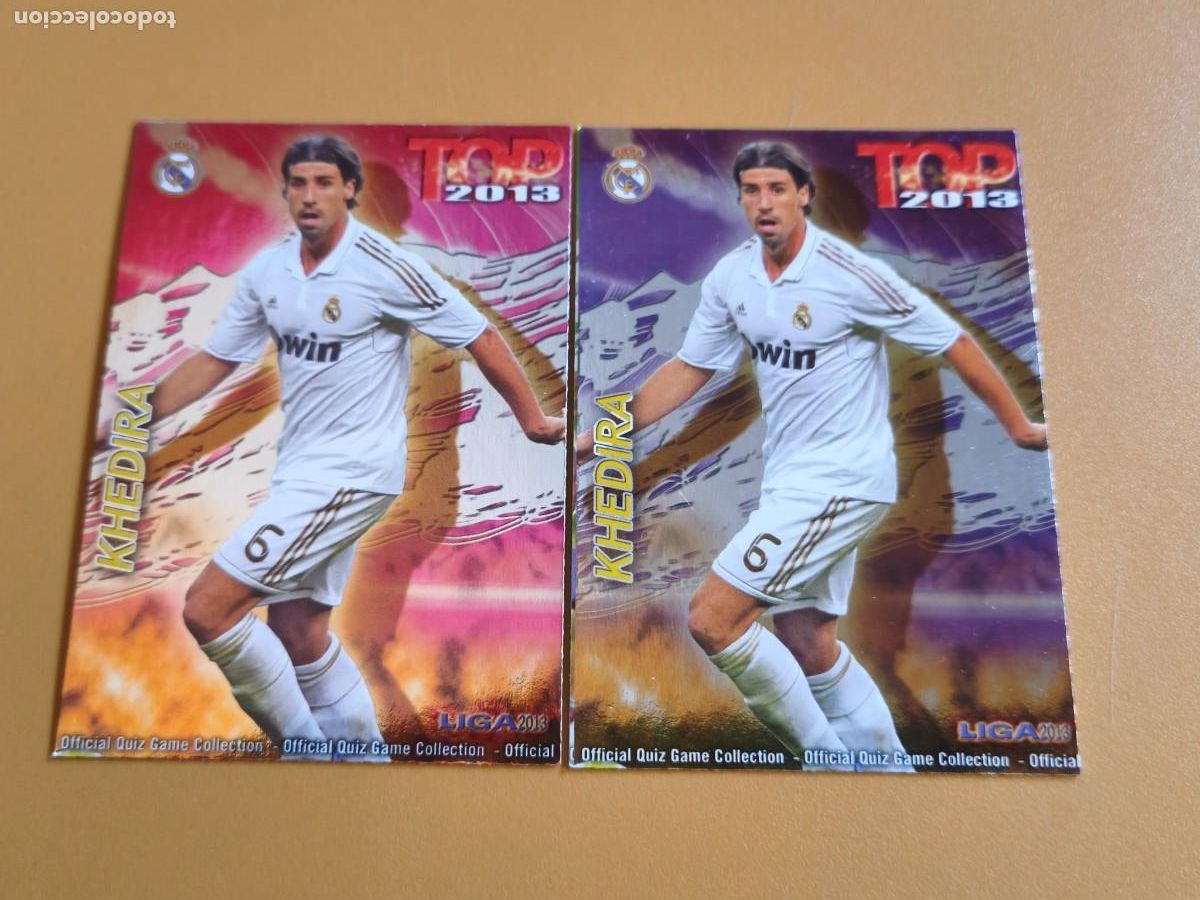 Cromos de f&uacute;tbol: khedira, 2013 top mundicromo