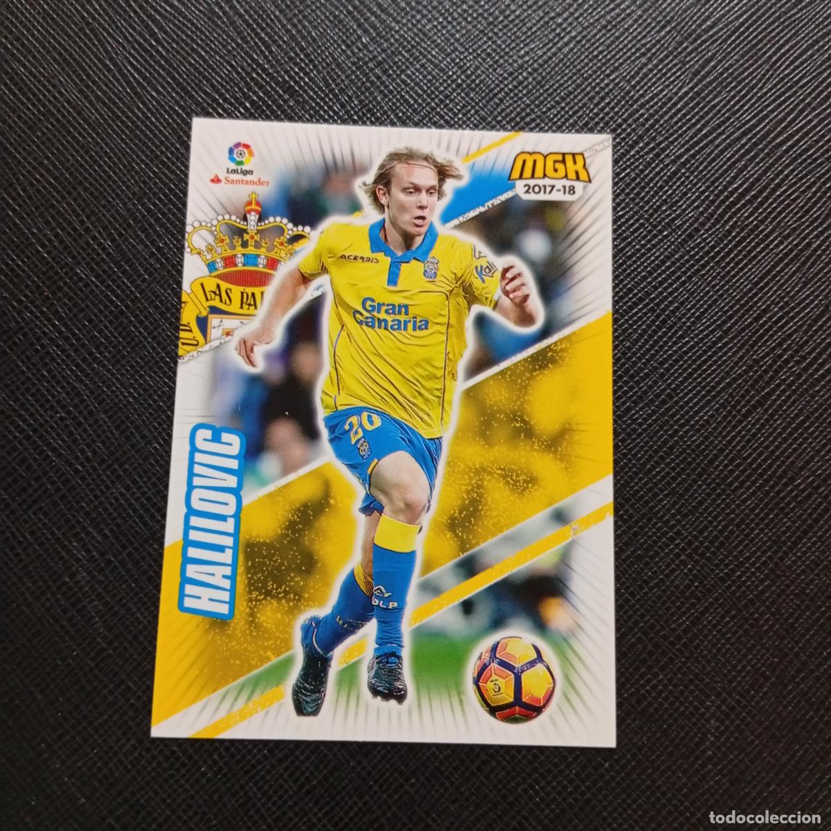 Cromos de f&uacute;tbol: 310 HALILOVIC LAS PALMAS PANINI MEGACRACKS 2017 2018 CROMO FUTBOL 17 18 - A210 PG109