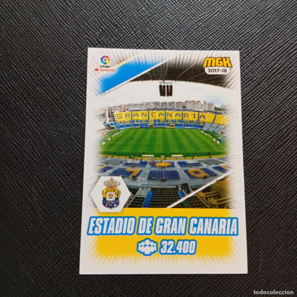 Cromos de f&uacute;tbol: 319 ESTADIO DE GRAN CANARIAS LAS PALMAS PANINI MEGACRACKS 2017 2018 CROMO FUTBOL 17 18 - A210 PG109