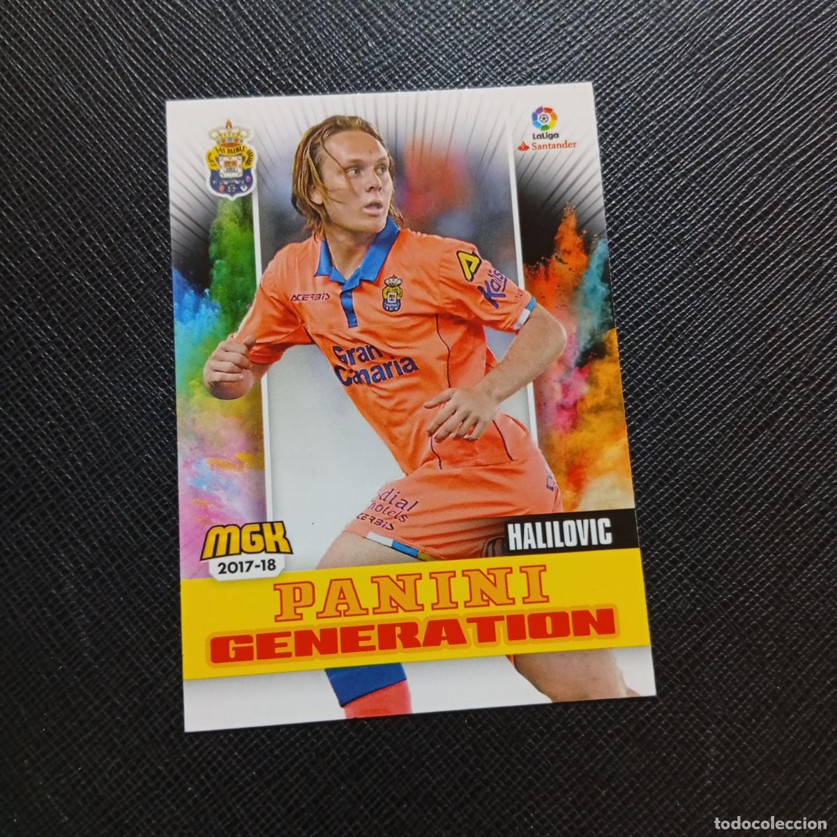 Cartes &agrave; collectionner de Football: 324 HALILOVIC LAS PALMAS PANINI MEGACRACKS 2017 2018 CROMO FUTBOL 17 18 - A210 PG109