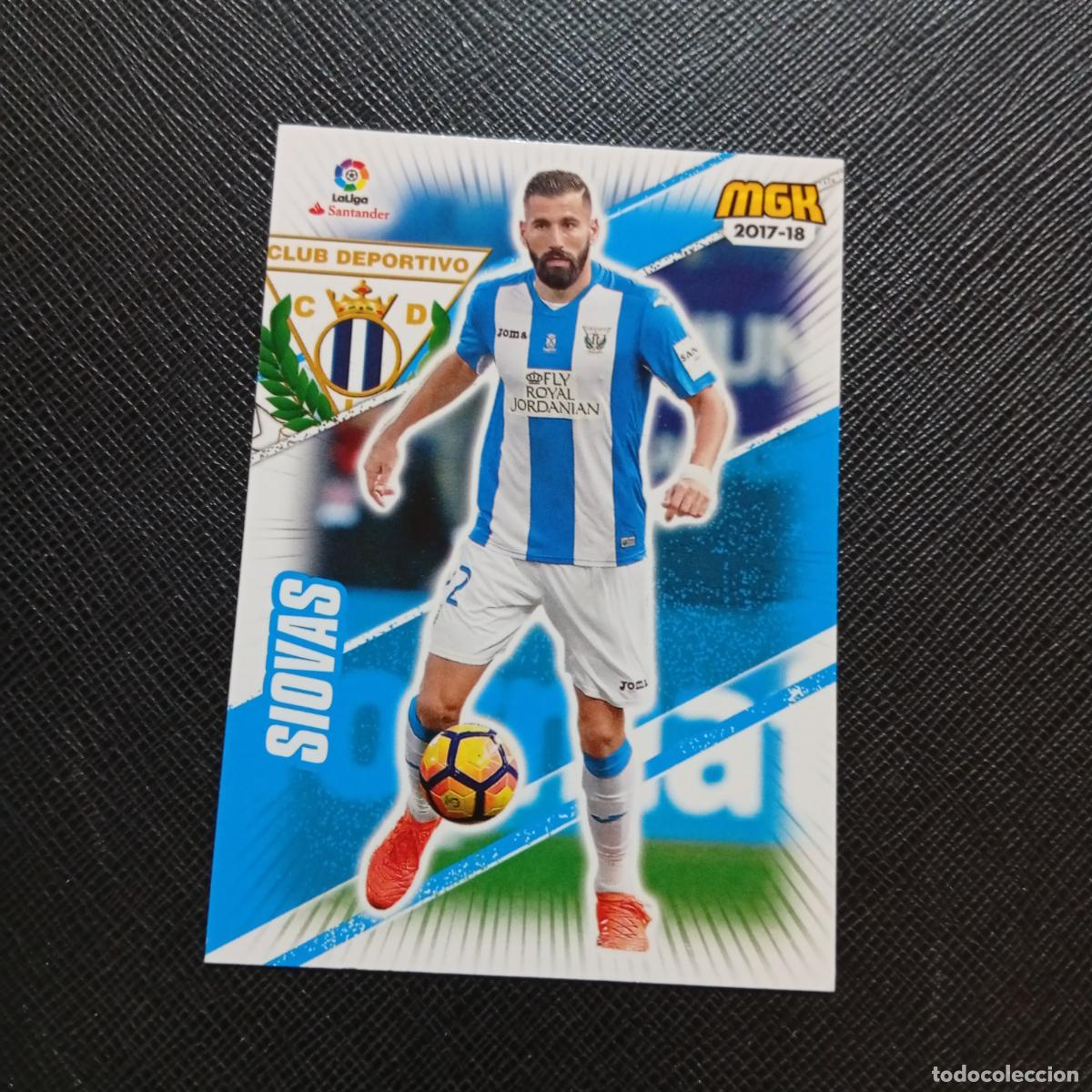 Cartes &agrave; collectionner de Football: 331 SIOVAS LEGANES PANINI MEGACRACKS 2017 2018 CROMO FUTBOL 17 18 - A210 PG109