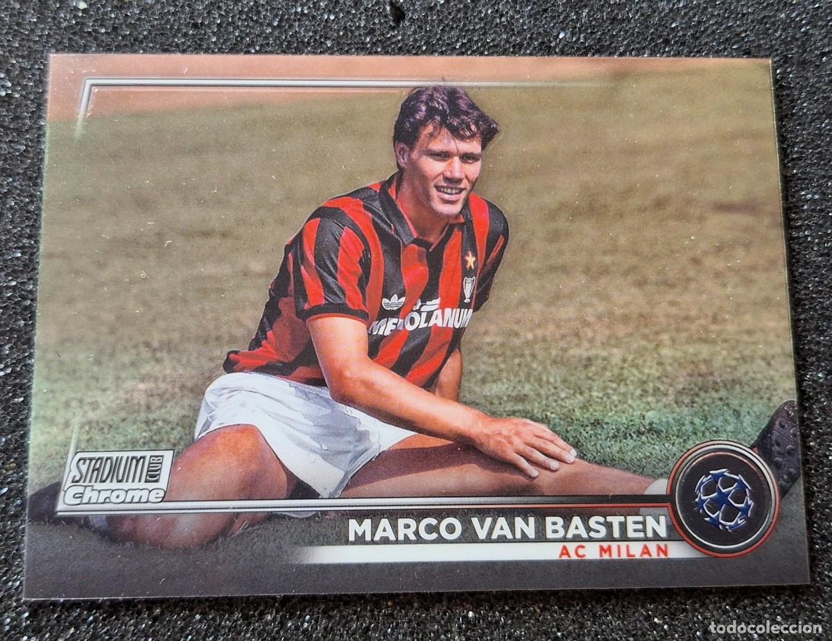 Cartes &agrave; collectionner de Football: Marco Van Basten AC Milan Topps Stadium Club Chrome #64