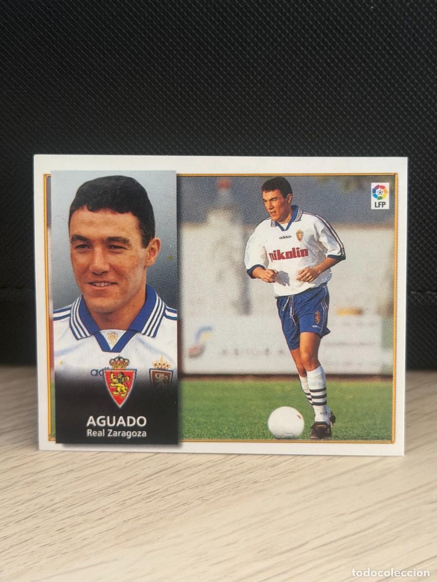 Fu&szlig;ball-Sticker: Liga 98 99 Ediciones Este - Aguado - Real Zaragoza