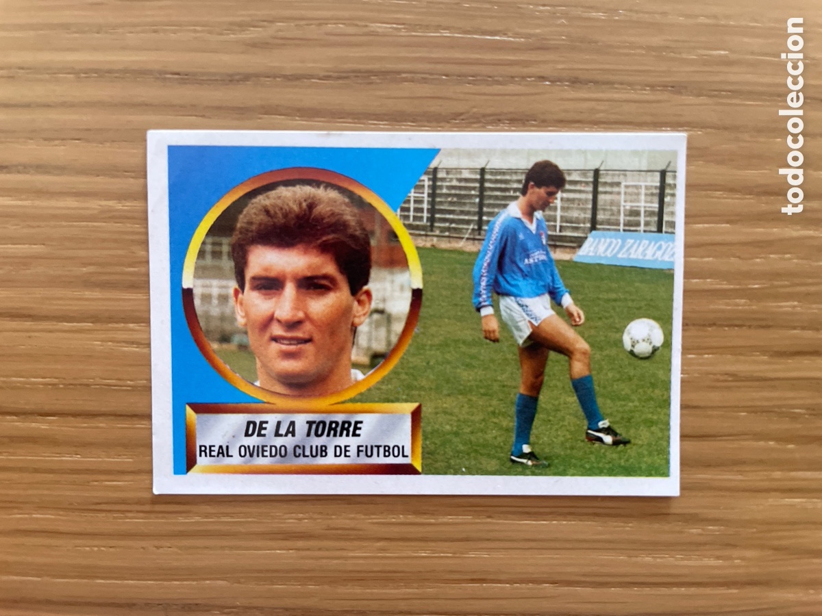 Cartes &agrave; collectionner de Football: COLOCA DE LA TORRE OVIEDO SIN PEGAR NUEVO EDICIONES ESTE 88/89 1988 1989