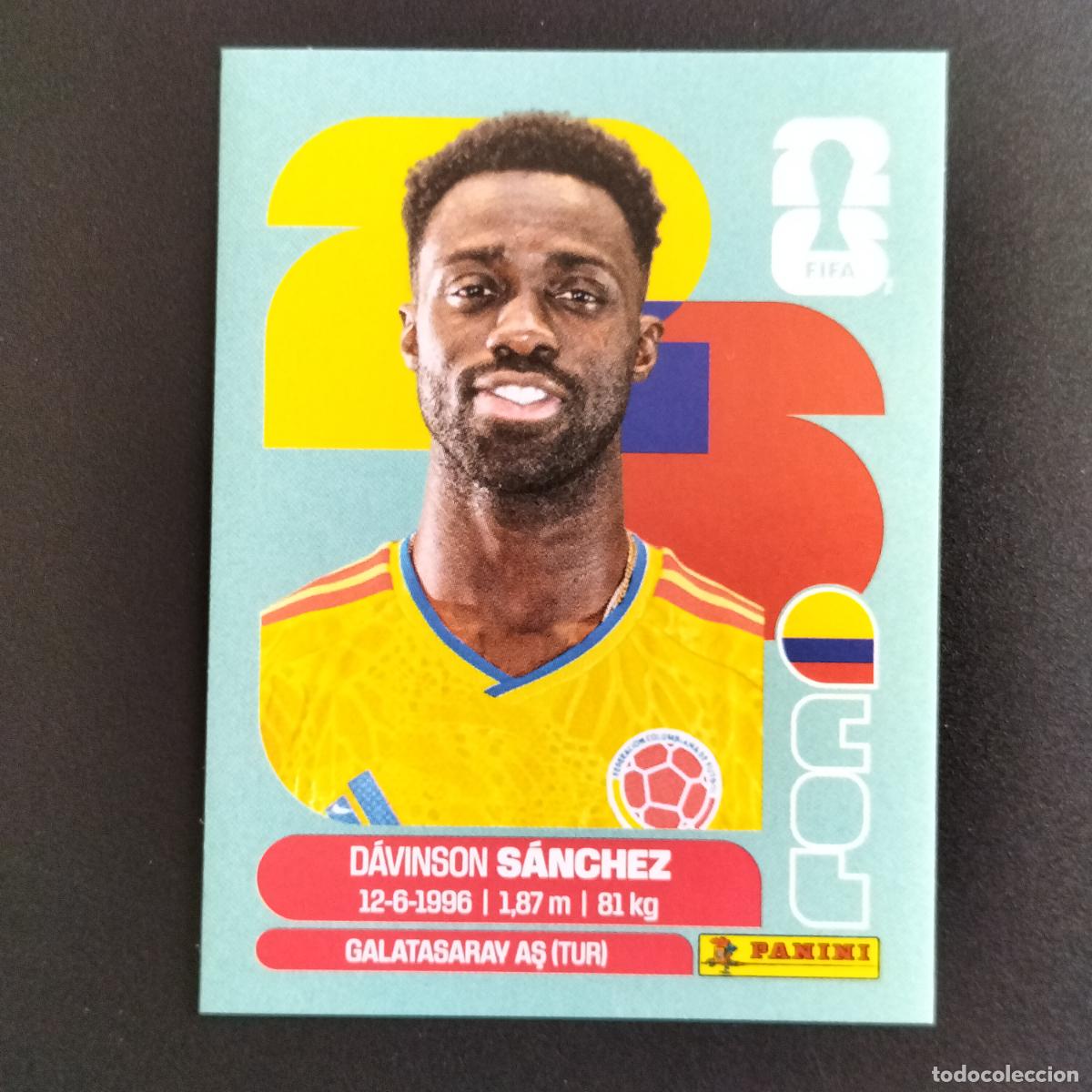 Cartes &agrave; collectionner de Football: COL 4 DAVINSON SANCHEZ COLOMBIA CROMOS STICKER MUNDIAL 26 2026 FIFA WORLD CUP PANINI