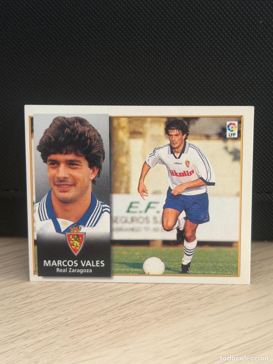 Cartes &agrave; collectionner de Football: Liga 98 99 Ediciones Este - Marcos Vales - Real Zaragoza