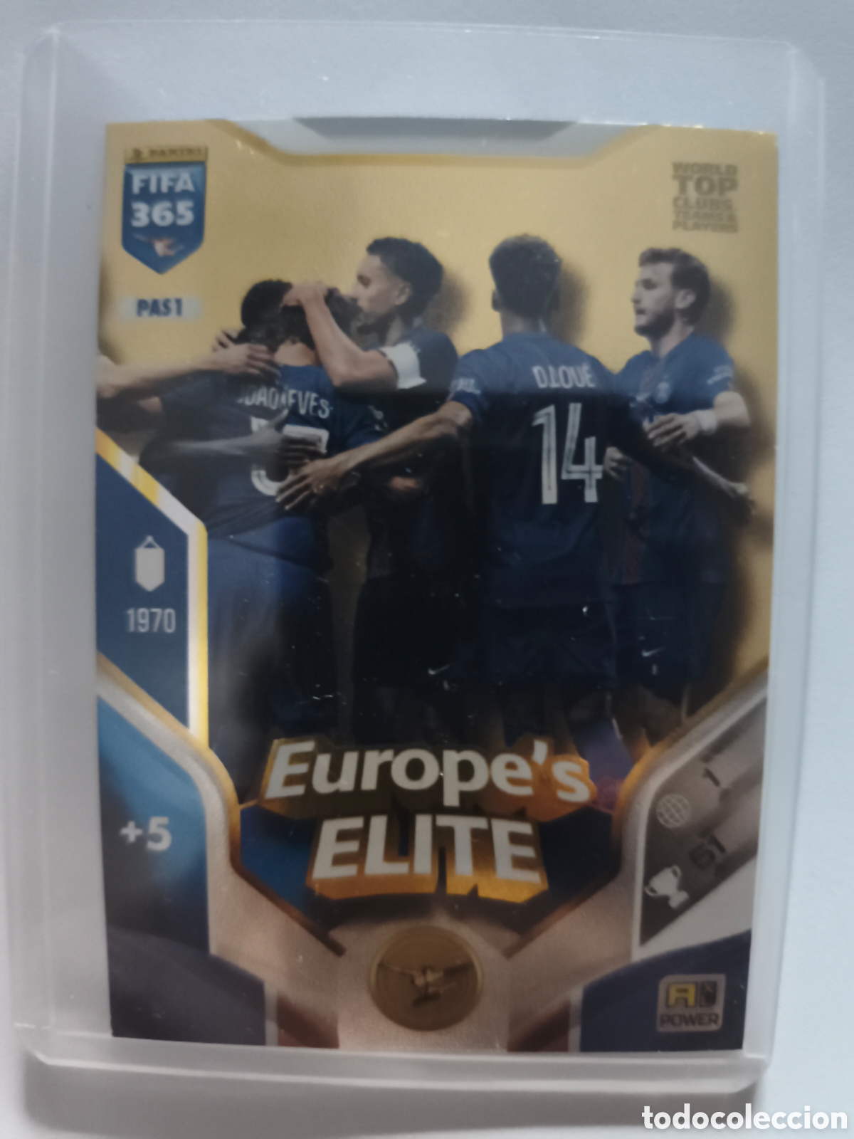 Cromos de f&uacute;tbol: FIFA 365 EUROPES ELITE. PAS1