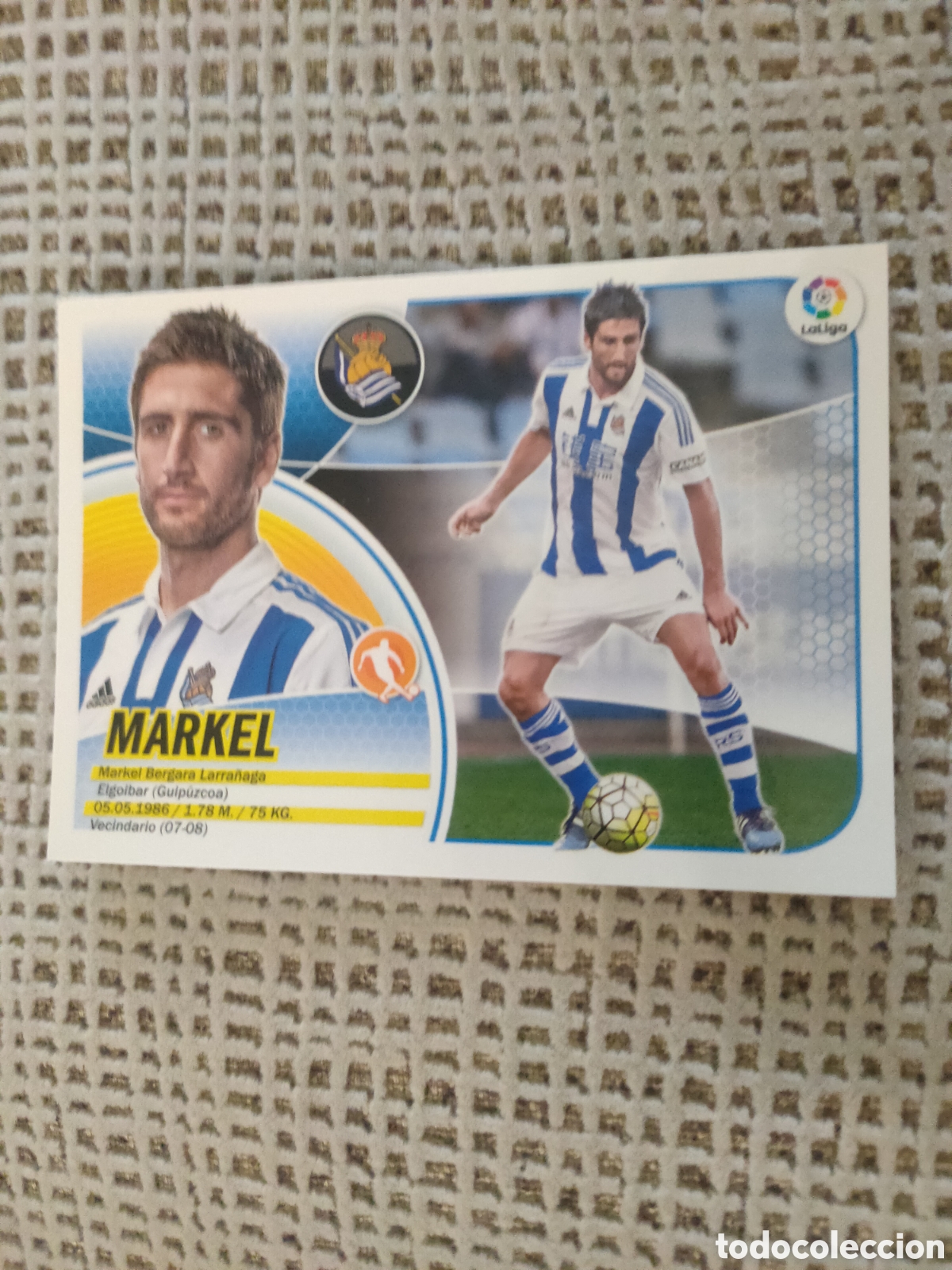 Cromos de f&uacute;tbol: Liga Este Real Sociedad 9 A MARKEL 2017-18