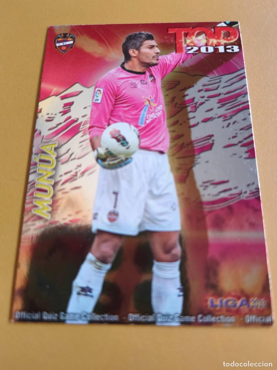 Cromos de f&uacute;tbol: munua, 2013 top mundicromo