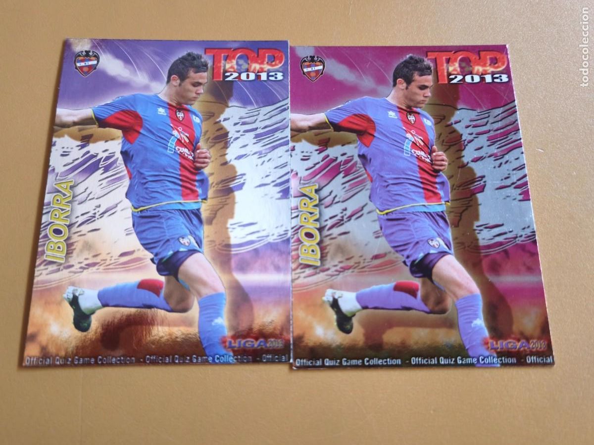 Cromos de f&uacute;tbol: iborra, 2013 top mundicromo