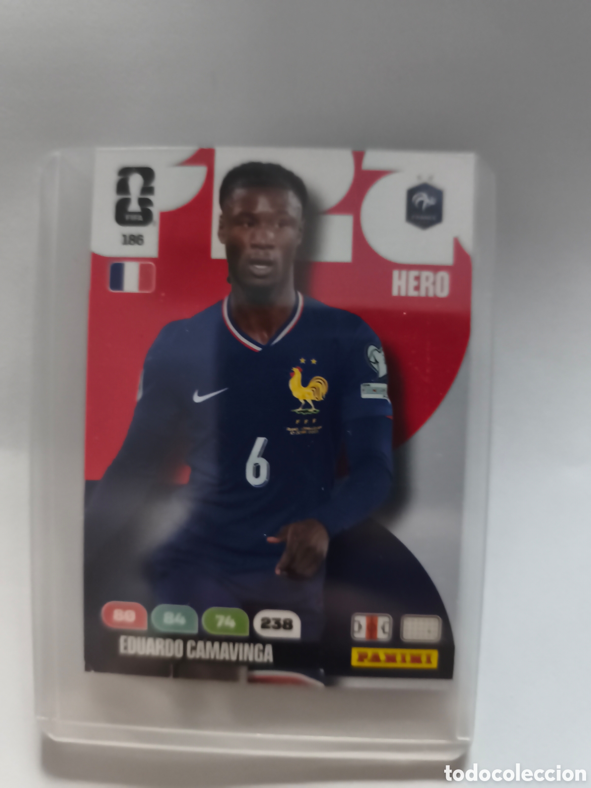 Cromos de f&uacute;tbol: FIFA 2026 HERO EDUARDO CAMAVINGA