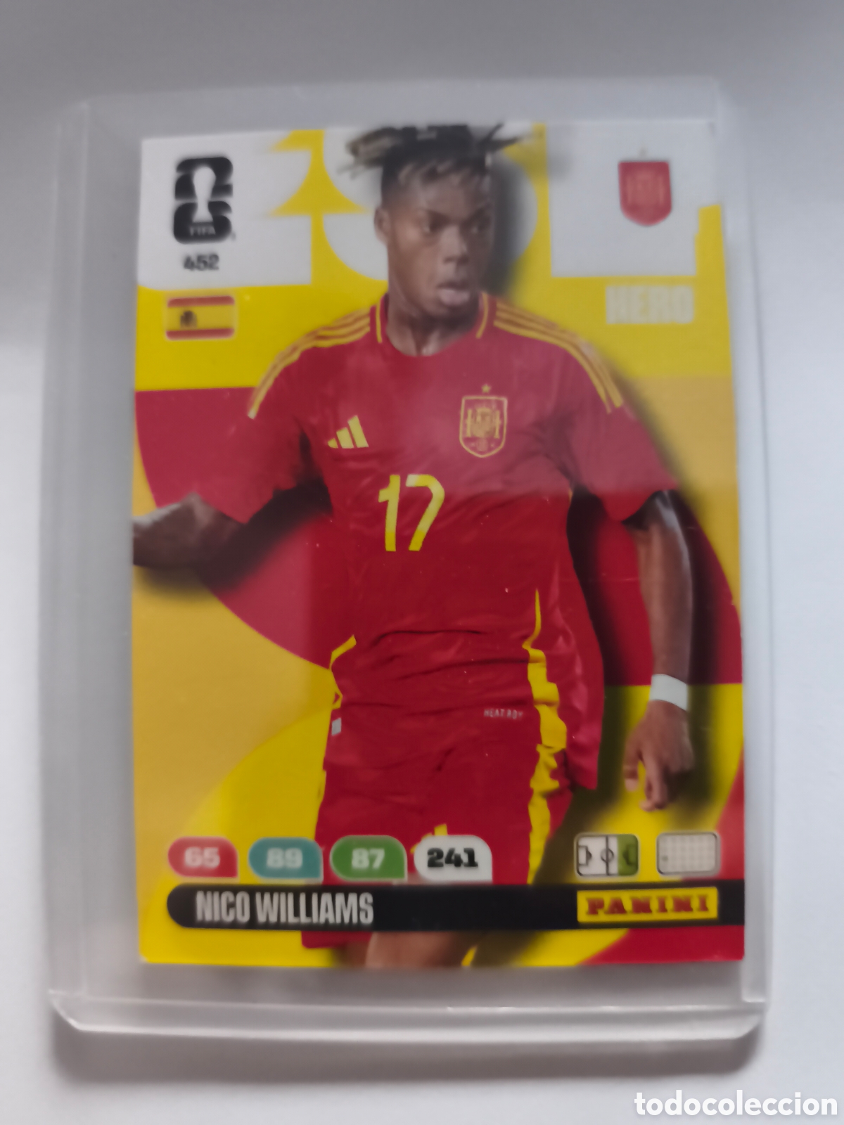 Cromos de f&uacute;tbol: FIFA 2026 HERO NICO WILLIAMS
