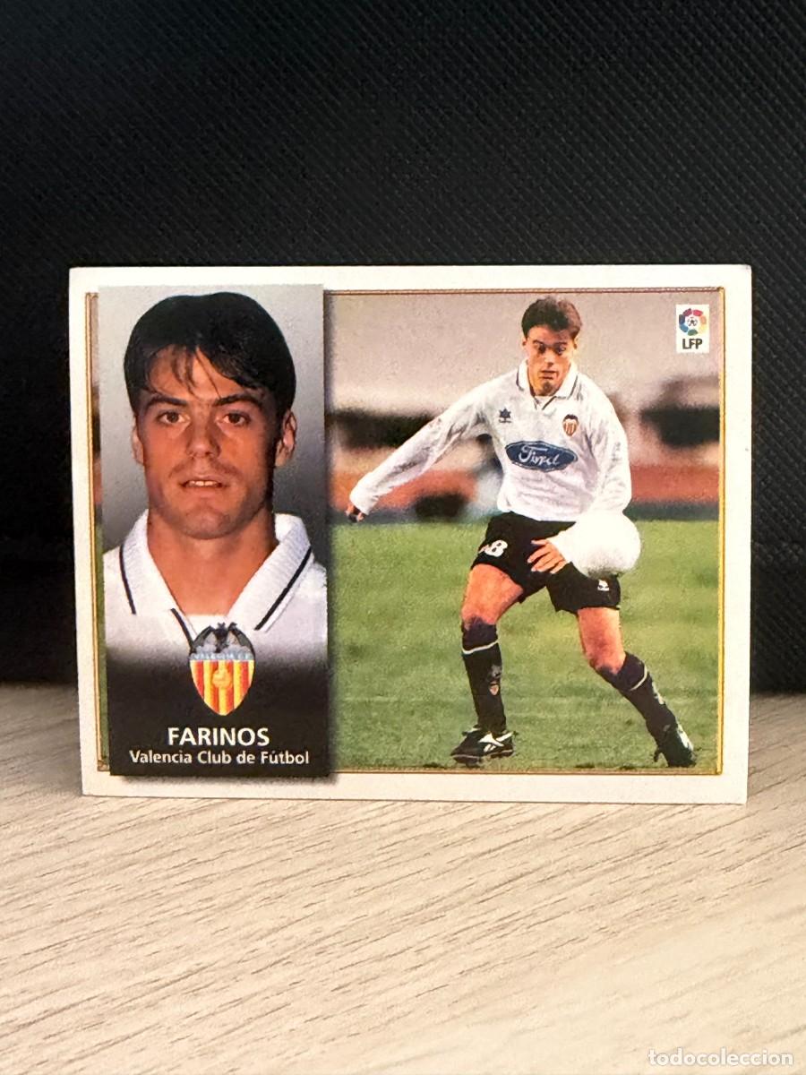 Cromos de f&uacute;tbol: Liga 98 99 Ediciones Este - Farinos - Valencia Club de Futbol