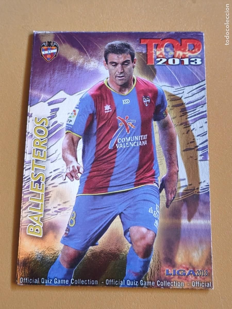 Cromos de f&uacute;tbol: ballesteros, 2013 top mundicromo