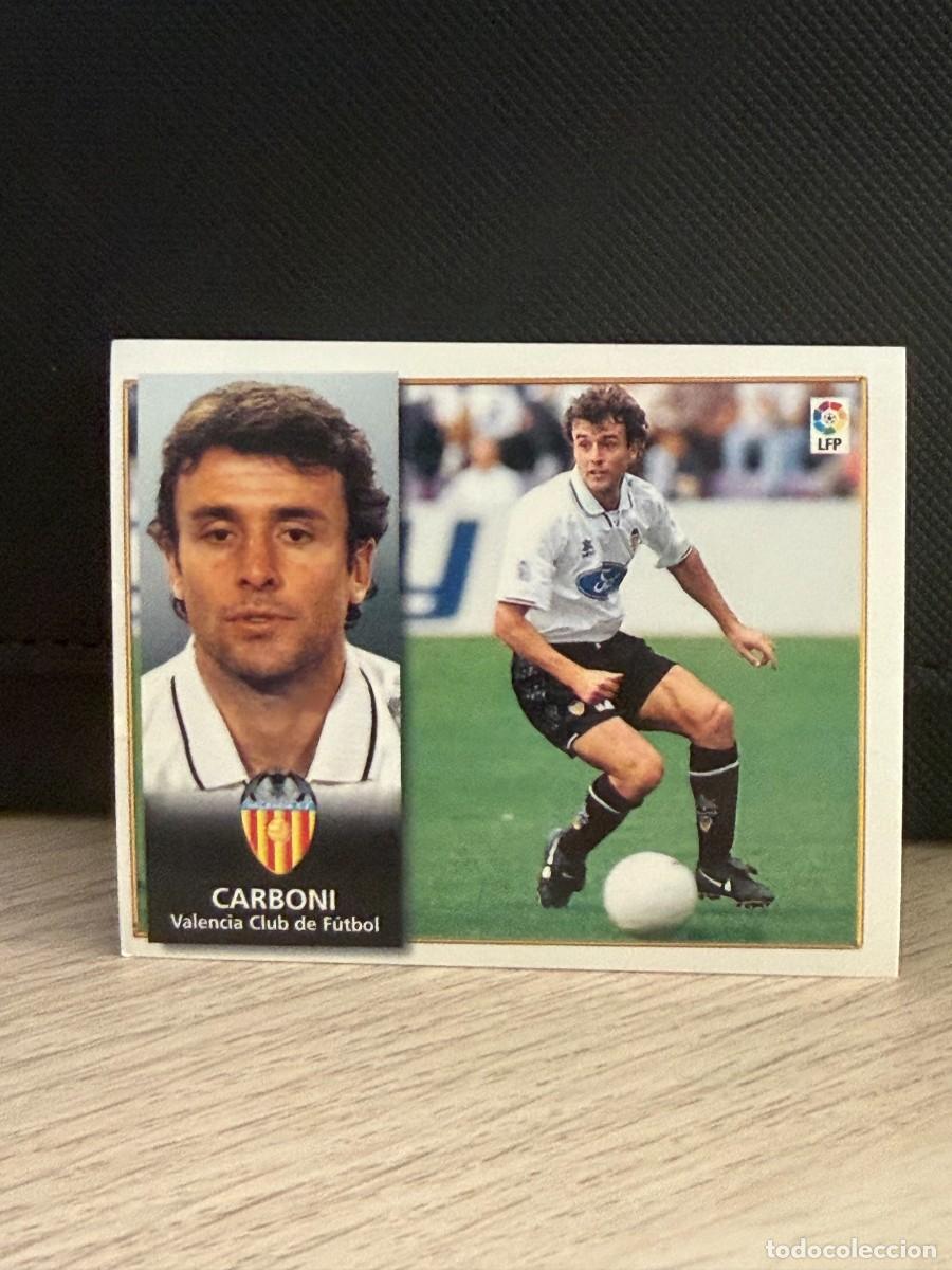 Cromos de f&uacute;tbol: Liga 98 99 Ediciones Este - Carboni - Valencia Club de Futbol