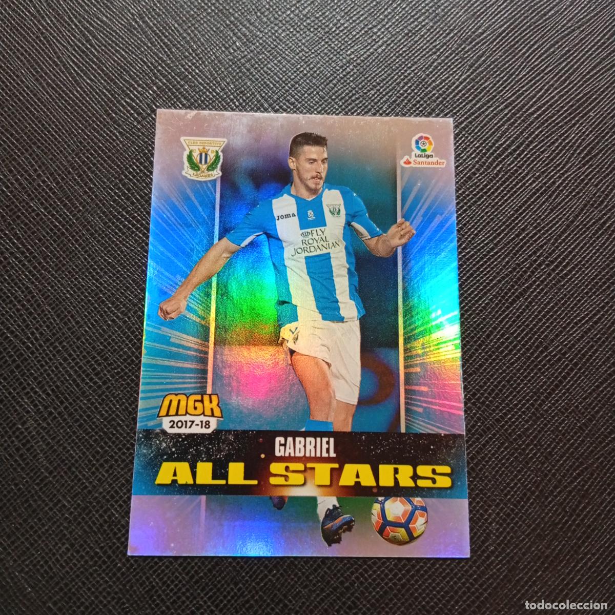Cromos de f&uacute;tbol: 349 GABRIEL LEGANES PANINI MEGACRACKS 2017 2018 CROMO FUTBOL 17 18 - A210 PG118