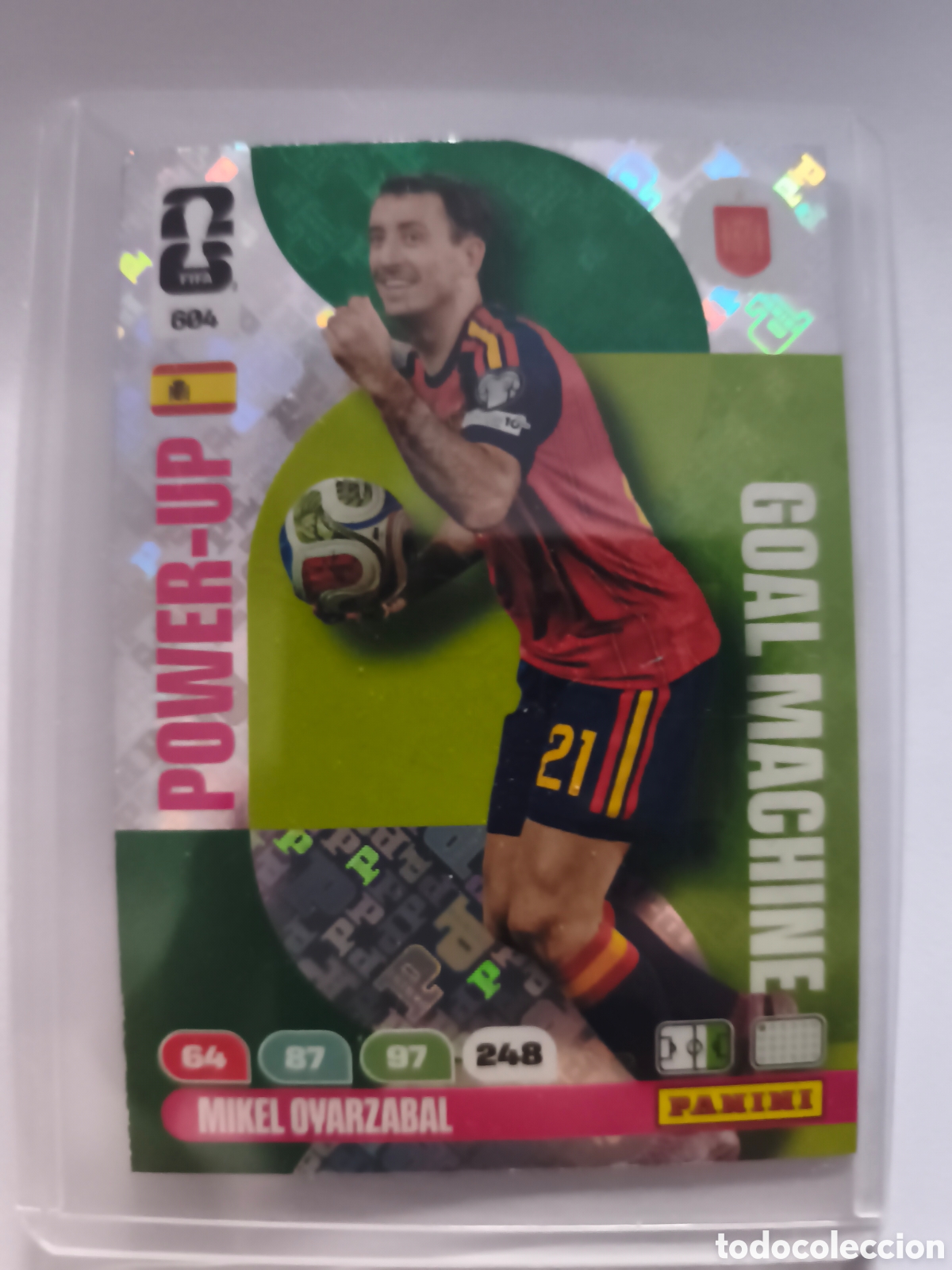 Cromos de f&uacute;tbol: FIFA 2026 GOAL MACHINE MIKEL OYARZABAL