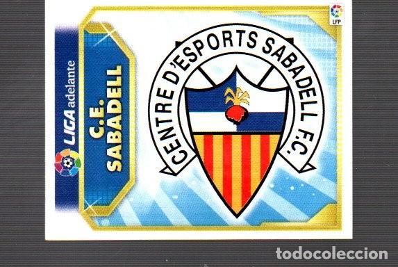 Cromos de f&uacute;tbol: CROMO DE LIGA FUTBOL 2011 / 12 DEL CASA ESTE ESCUDO DEL C. E. SABADELL