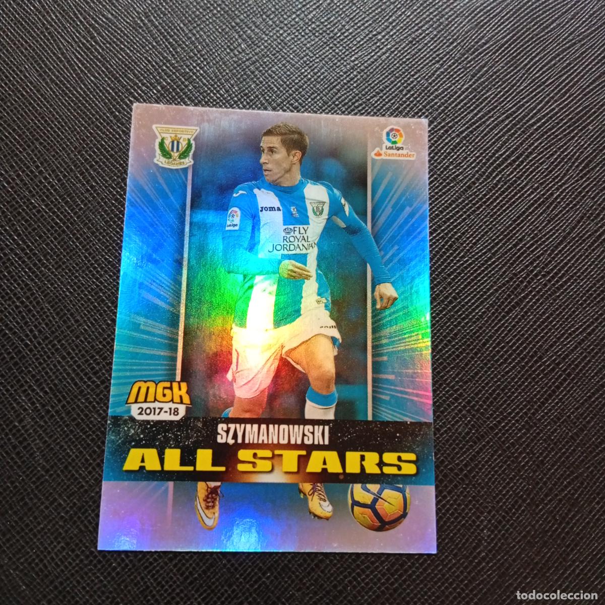 Cromos de f&uacute;tbol: 350 SYMANOWSKI LEGANES PANINI MEGACRACKS 2017 2018 CROMO FUTBOL 17 18 - A210 PG118