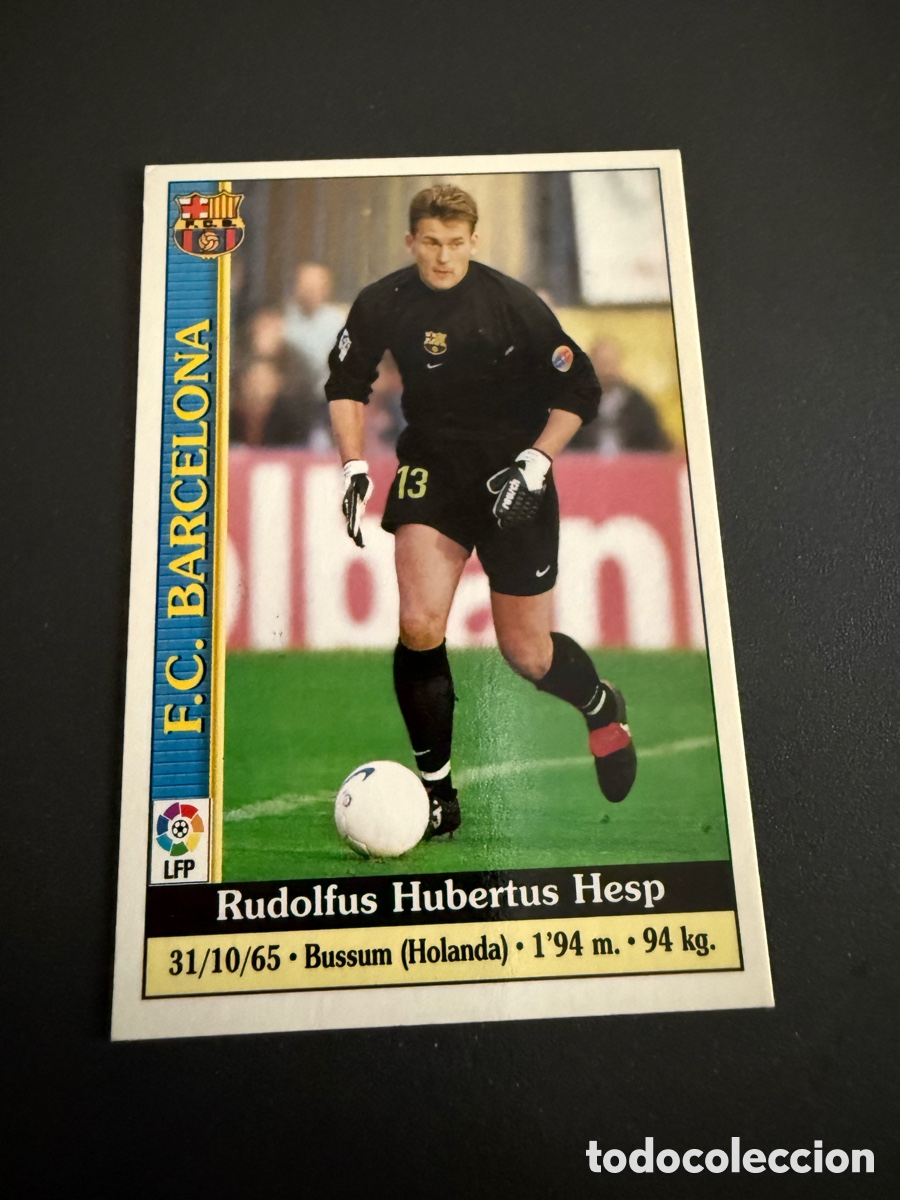 Cromos de f&uacute;tbol: MUNDICROMO 2000. n 3. HESP ( FC Barcelona)
