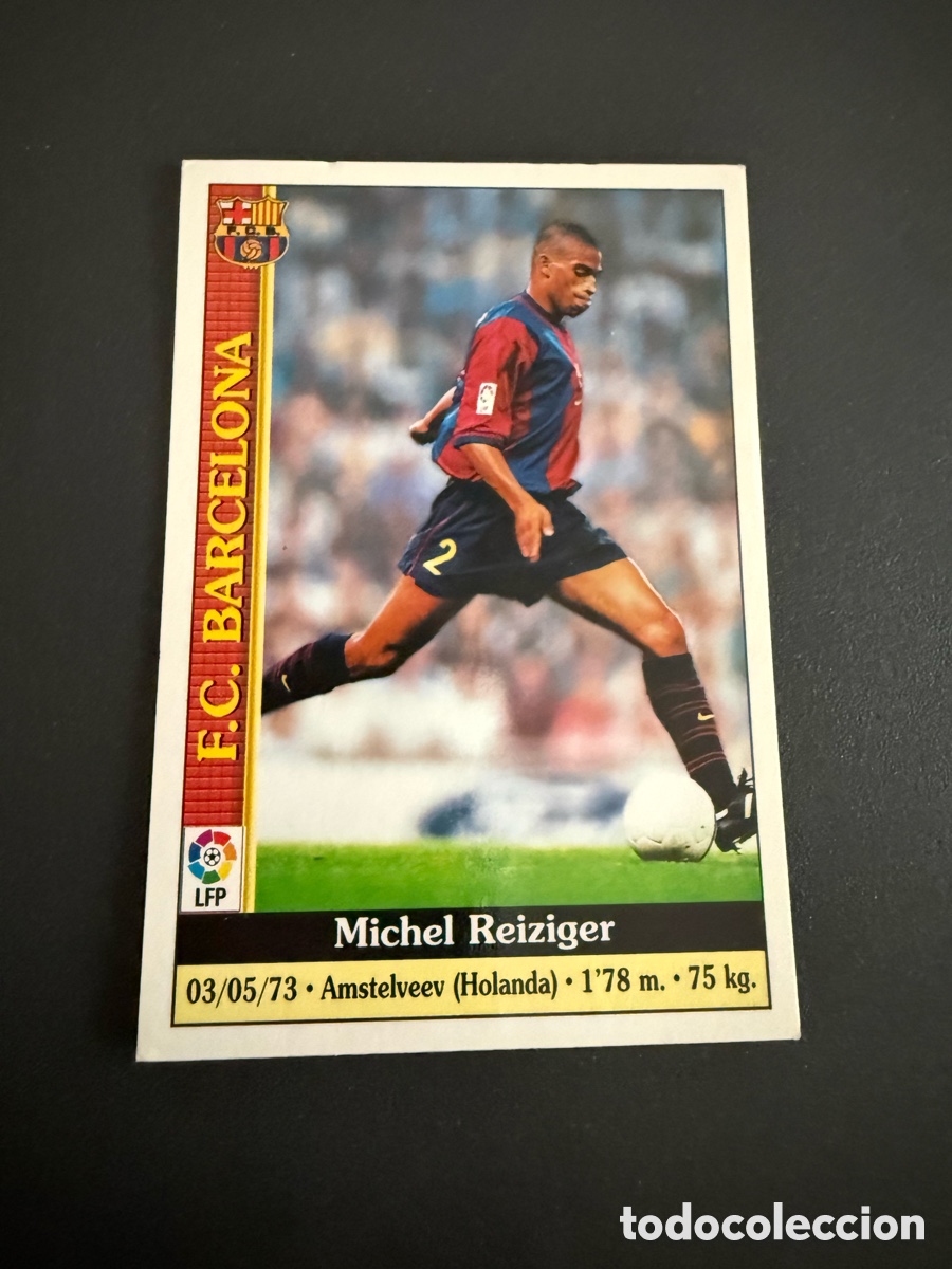 Cromos de f&uacute;tbol: MUNDICROMO 2000. n 6. REIZINGER ( FC Barcelona)