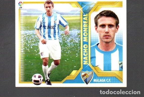 Cromos de f&uacute;tbol: CROMO DE LIGA FUTBOL 2011 / 12 DEL CASA ESTE DEL M&Aacute;LADA C, F, NACHO MONREAL N&ordm;7