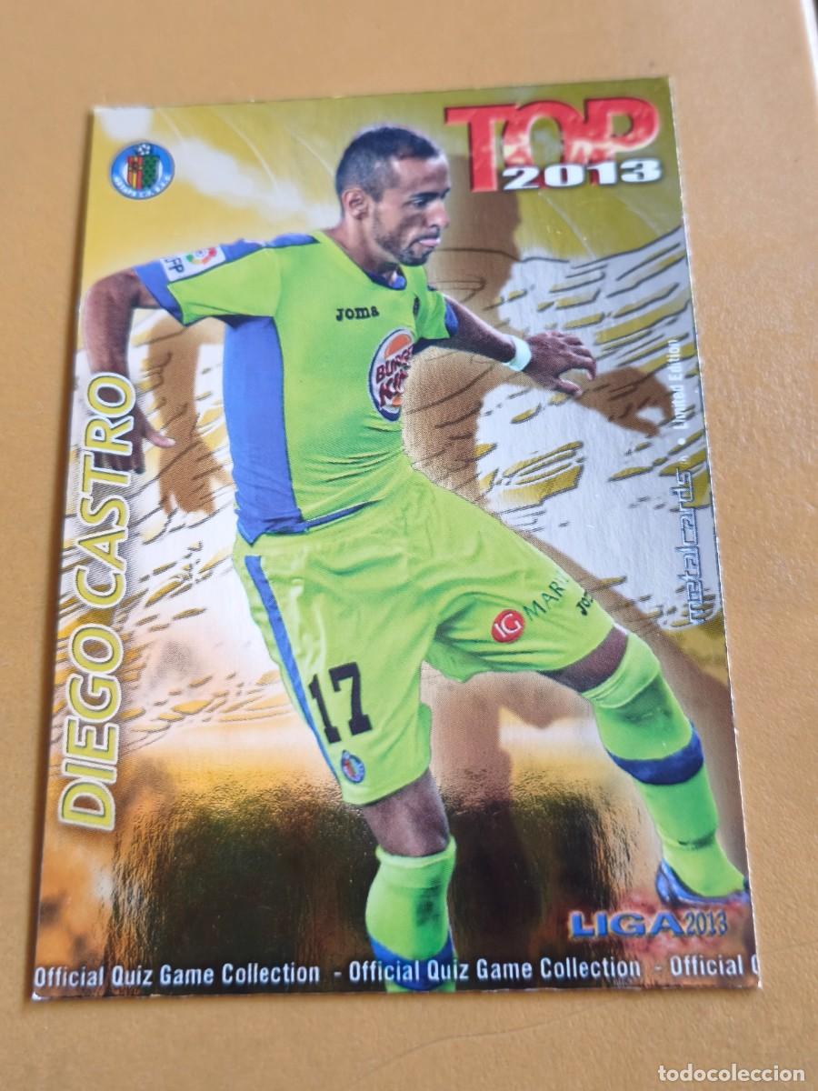 Cromos de f&uacute;tbol: diego castro, 2013 top mundicromo metalcards edicion limitada
