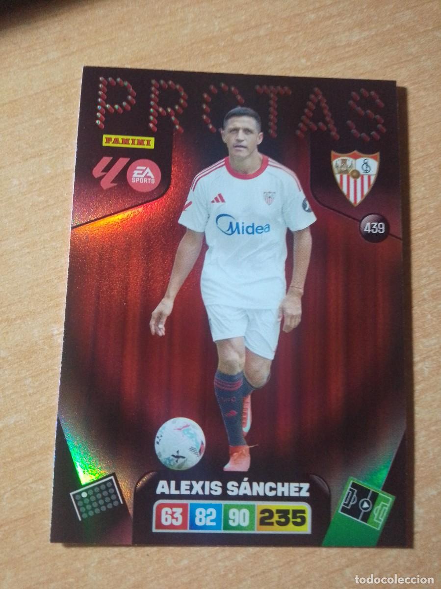 Cromos de f&uacute;tbol: 439 ALEXIS S&Aacute;NCHEZ PROTAS DEL SEVILLA 25 26 ADRENALYN XL 2025 2026
