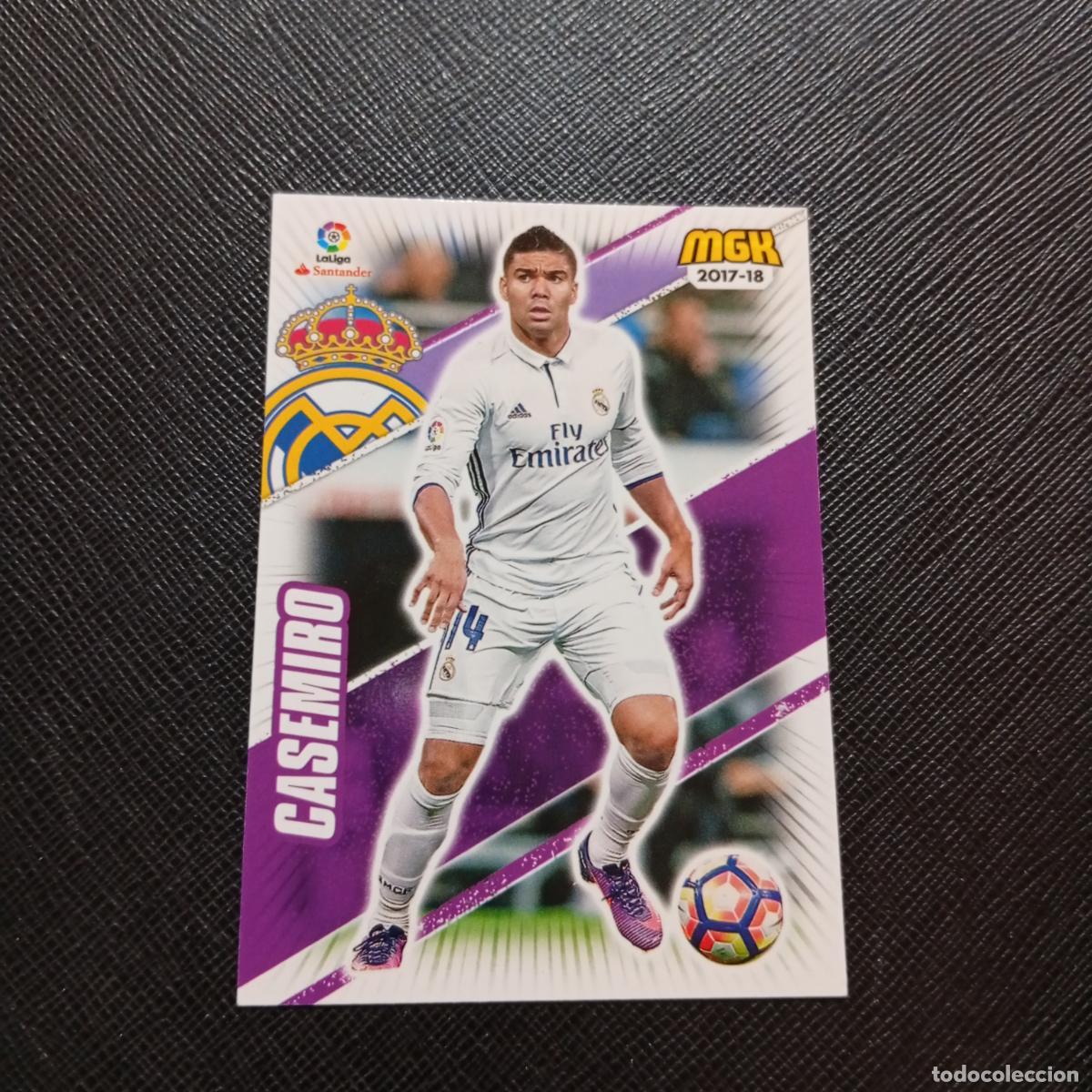 Cromos de f&uacute;tbol: 387 CASEMIRO REAL MADRID PANINI MEGACRACKS 2017 2018 CROMO FUTBOL 17 18 - A210 PG136