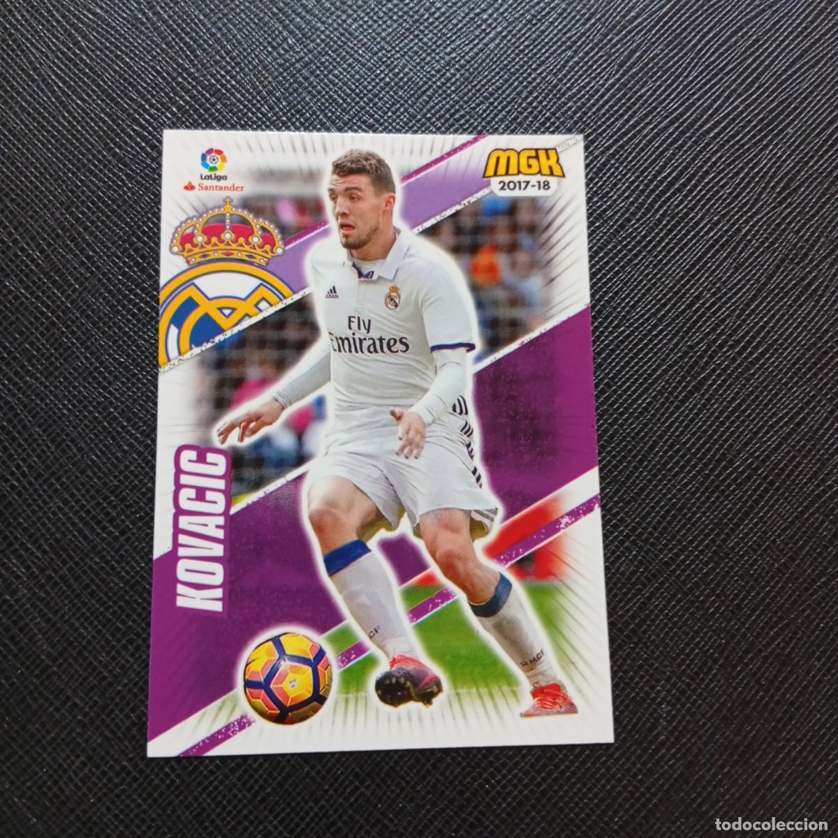 Cromos de f&uacute;tbol: 391 KOVACIC REAL MADRID PANINI MEGACRACKS 2017 2018 CROMO FUTBOL 17 18 - A210 PG136