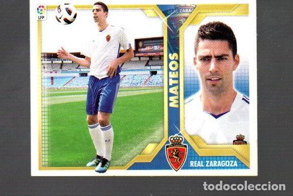 Fu&szlig;ball-Sticker: CROMO DE LIGA FUTBOL 2011 / 12 DEL CASA ESTE DEL REAL , ZARAGOZA MATEOS N&ordm; 3