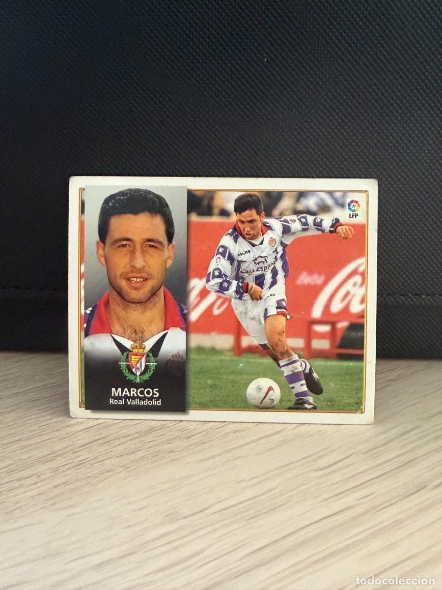Football Stickers: Liga 98 99 Ediciones Este - Marcos - Real Valladolid
