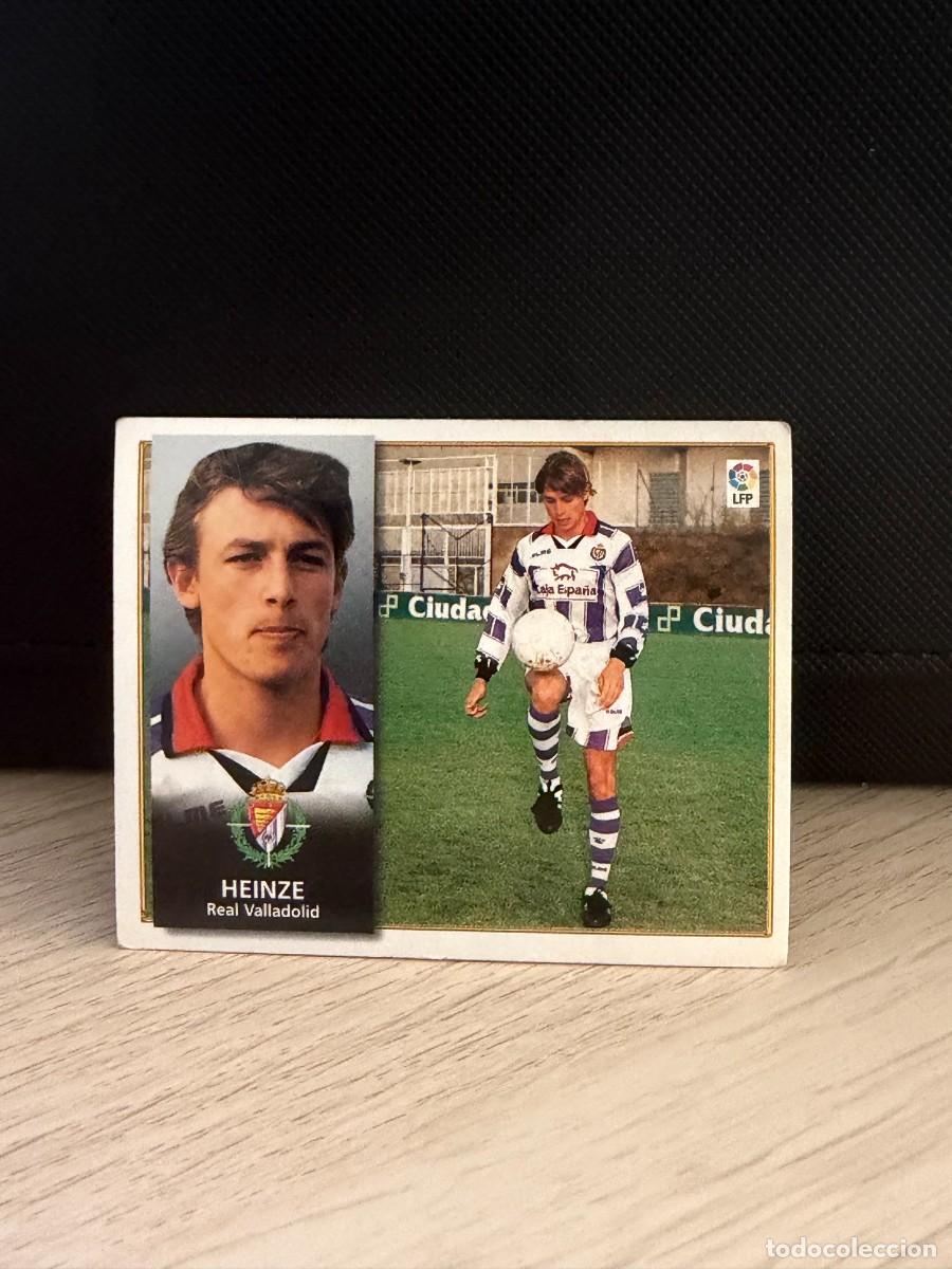 Football Stickers: Liga 98 99 Ediciones Este - Heinze - Real Valladolid