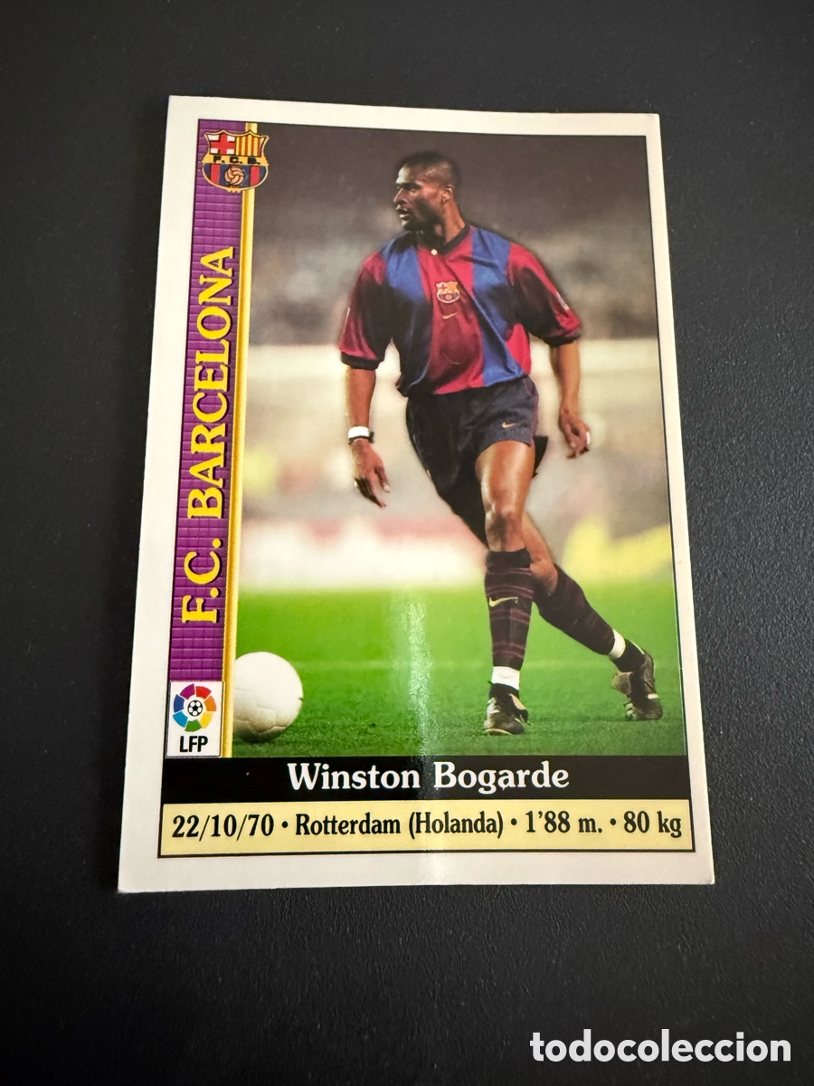 Football Stickers: MUNDICROMO 2000. n 10. BOGARDE ( FC Barcelona)