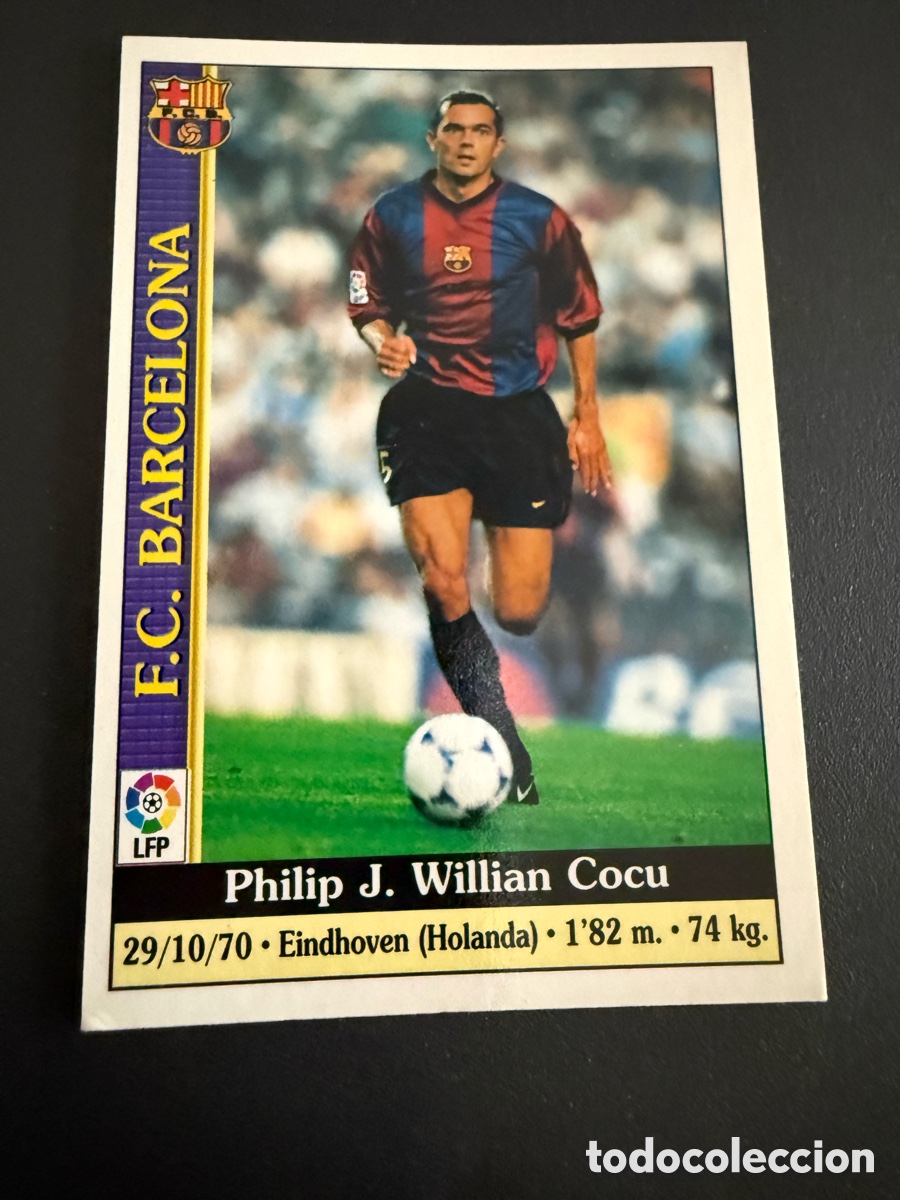 Football Stickers: MUNDICROMO 2000. n 13. COCU ( FC Barcelona)