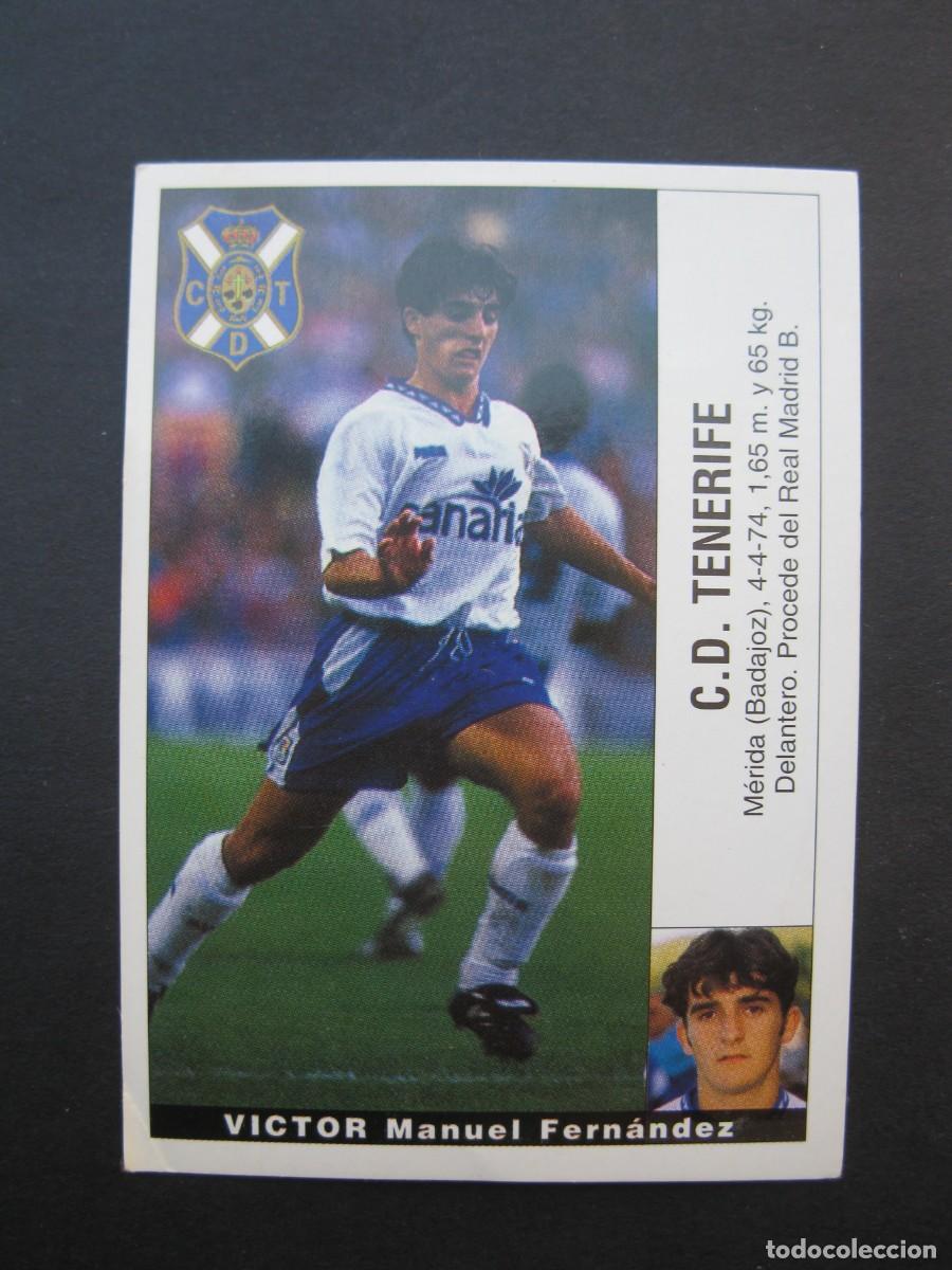 Cromos de f&uacute;tbol: VICTOR (C.D. TENERIFE) - COLOCA - CAMPEONATO DE LIGA 95/96 - PANINI - NUNCA PEGADO.