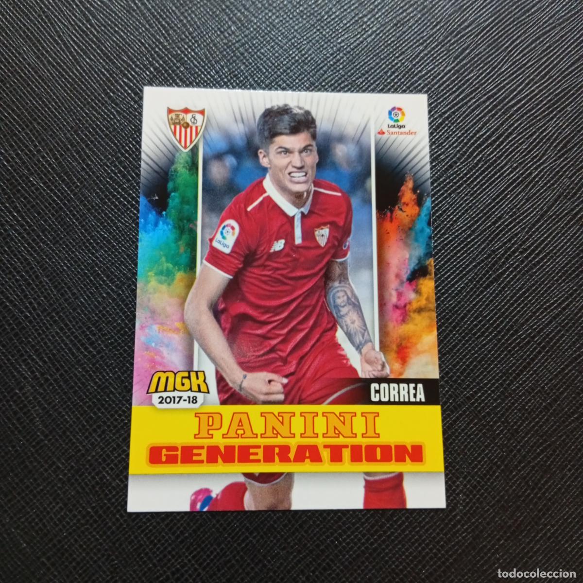 Cromos de f&uacute;tbol: 486 CORREA SEVILLA PANINI MEGACRACKS 2017 2018 CROMO FUTBOL 17 18 - A210 PG163