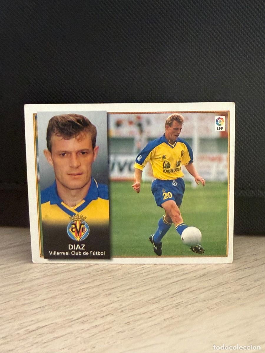 Cromos de f&uacute;tbol: Liga 98 99 Ediciones Este - Diaz - Villarreal