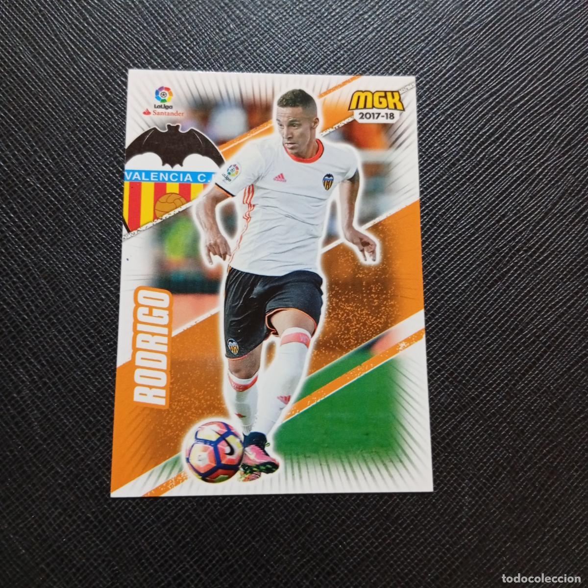 Cromos de f&uacute;tbol: 504 RODRIGO VALENCIA PANINI MEGACRACKS 2017 2018 CROMO FUTBOL 17 18 - A210 PG163
