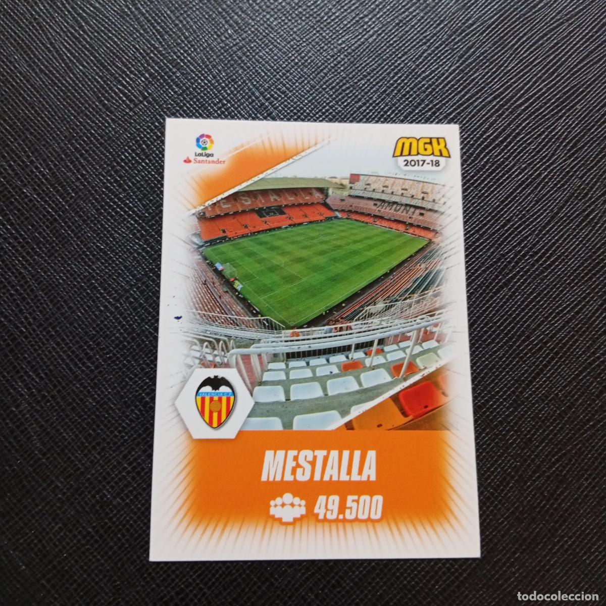 Cromos de f&uacute;tbol: 508 MESTALLA VALENCIA PANINI MEGACRACKS 2017 2018 CROMO FUTBOL 17 18 - A210 PG163