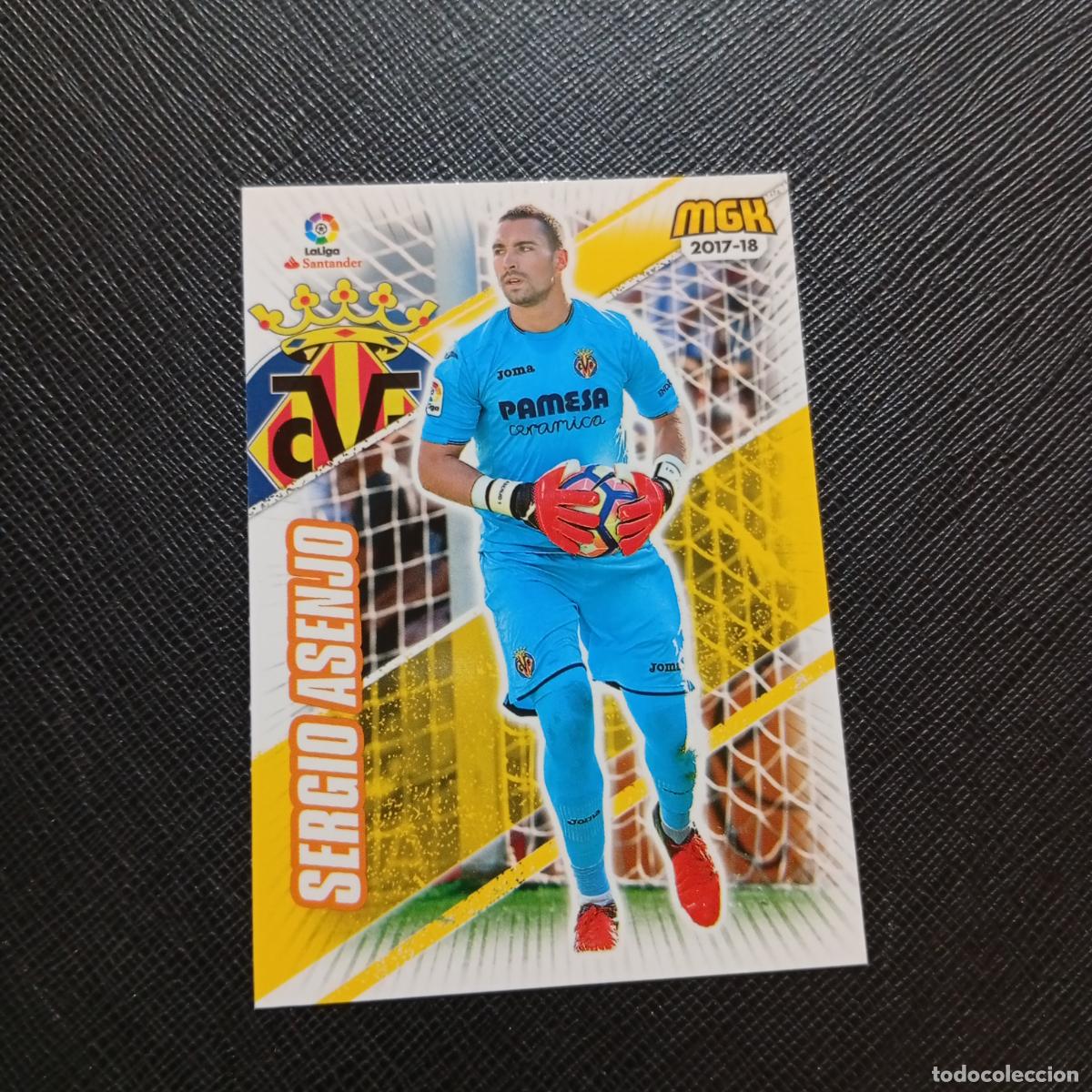 Cromos de f&uacute;tbol: 515 SERGIO ASENJO VILLARREAL PANINI MEGACRACKS 2017 2018 CROMO FUTBOL 17 18 - A210 PG163