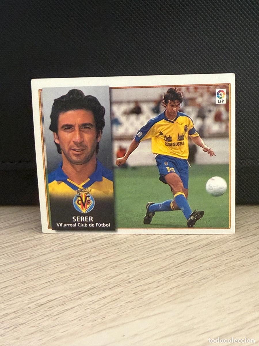 Cromos de f&uacute;tbol: Liga 98 99 Ediciones Este - Serer - Villarreal