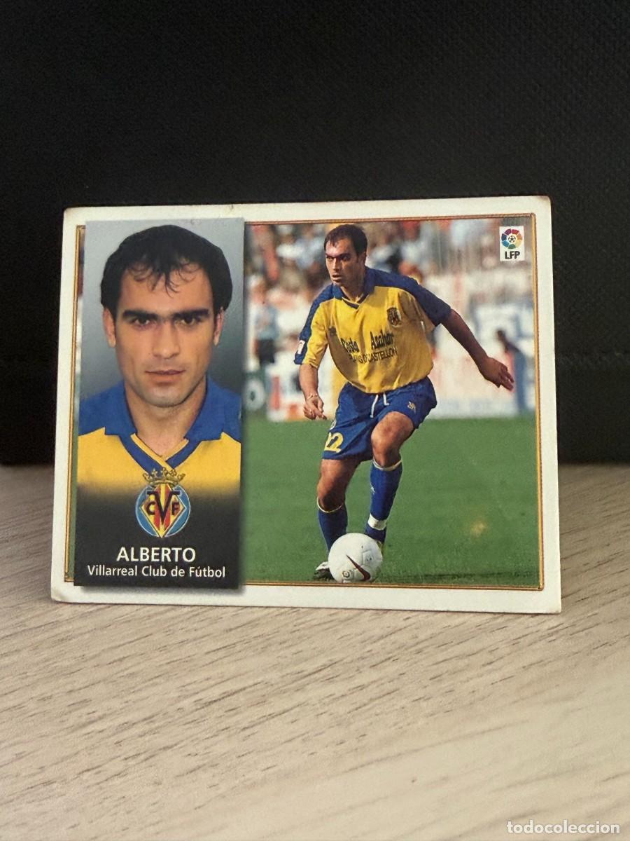 Cromos de f&uacute;tbol: Liga 98 99 Ediciones Este - Alberto - Villarreal