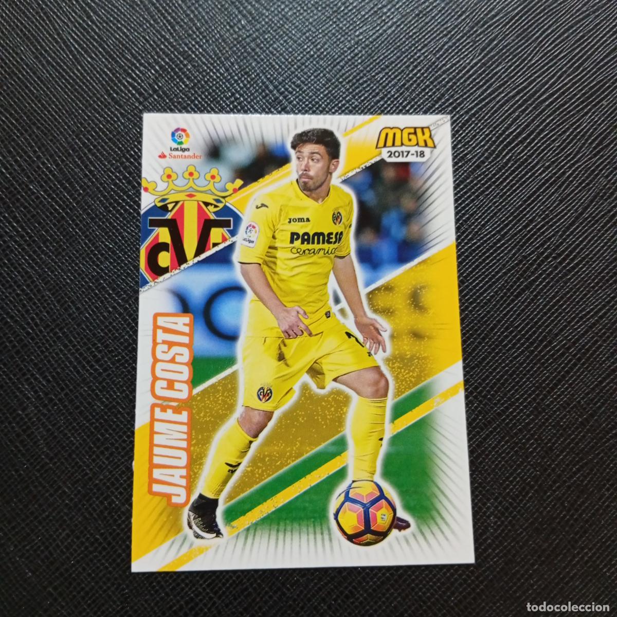 Fu&szlig;ball-Sticker: 521 JAUME COSTA VILLARREAL PANINI MEGACRACKS 2017 2018 CROMO FUTBOL 17 18 - A210 PG172