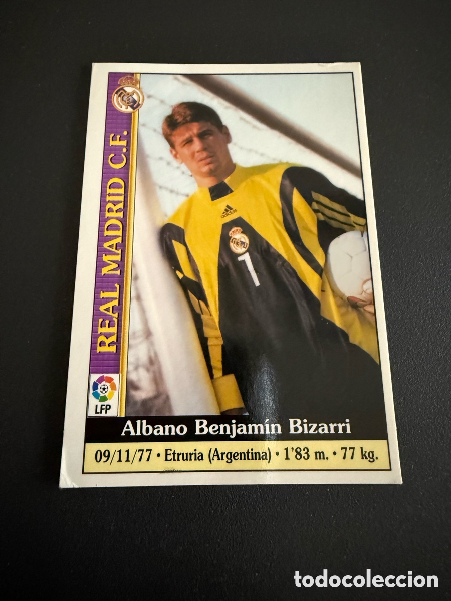 Cromos de f&uacute;tbol: MUNDICROMO 2000. n 22 BIZARRI ( Real Madrid)