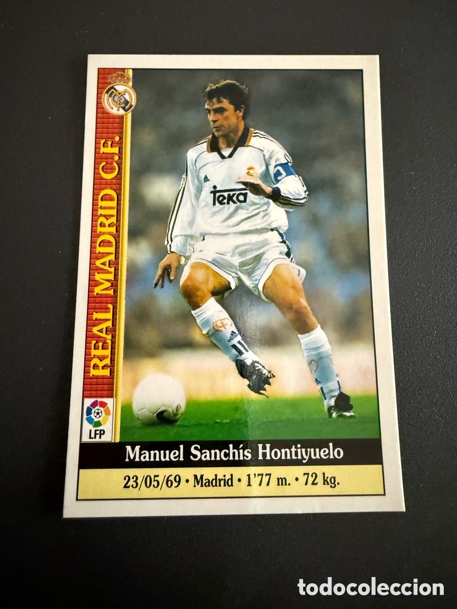Cromos de Futebol: MUNDICROMO 2000. n 24. SANCH&Iacute;S ( Real Madrid)